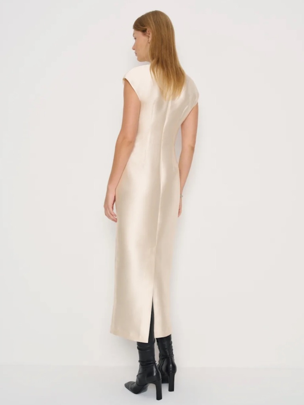 Reformation Belden Dress - Cream - Picture 3 of 4